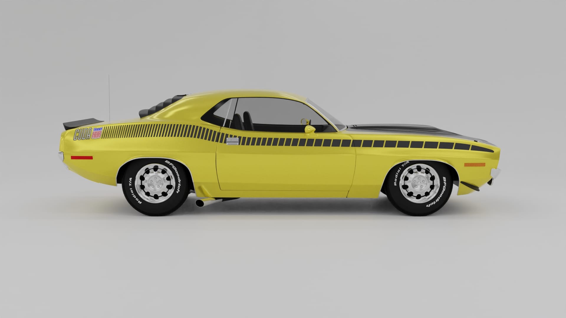 AAR Cuda 1970 Side