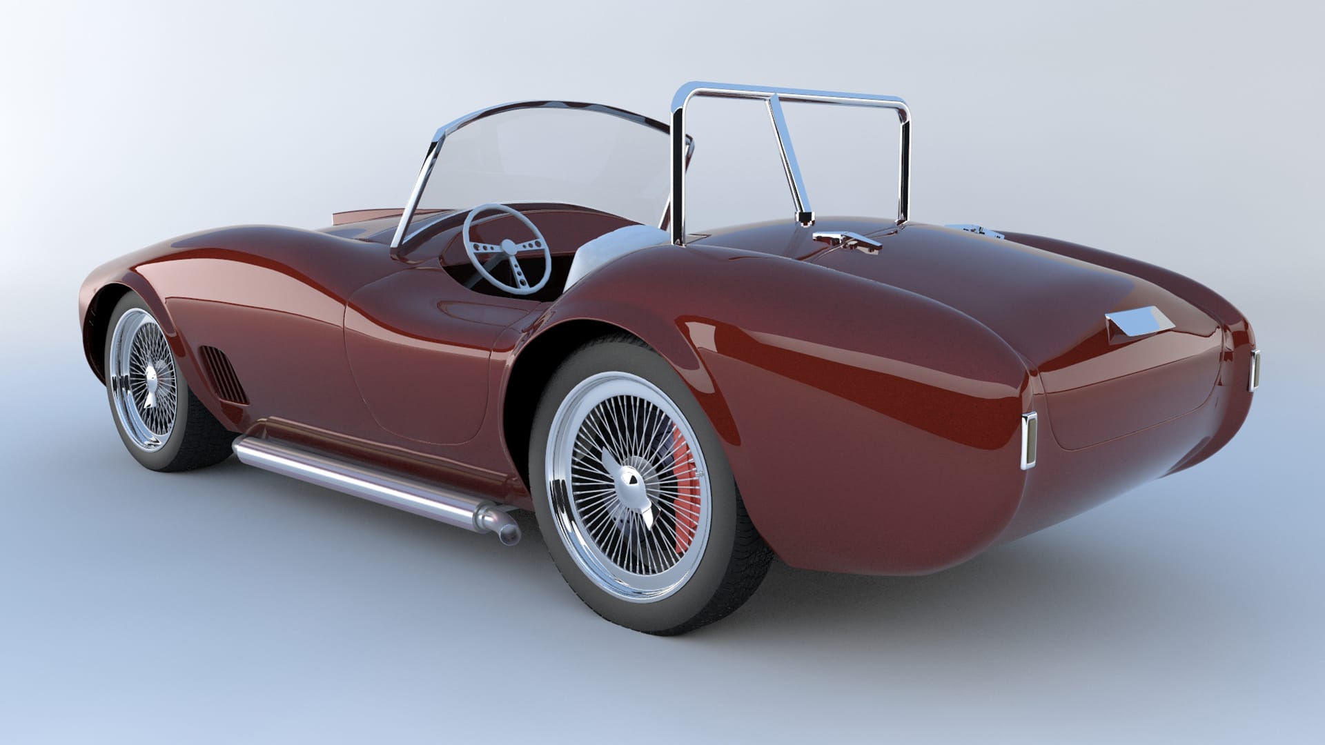AC Cobra 289 1963 Back