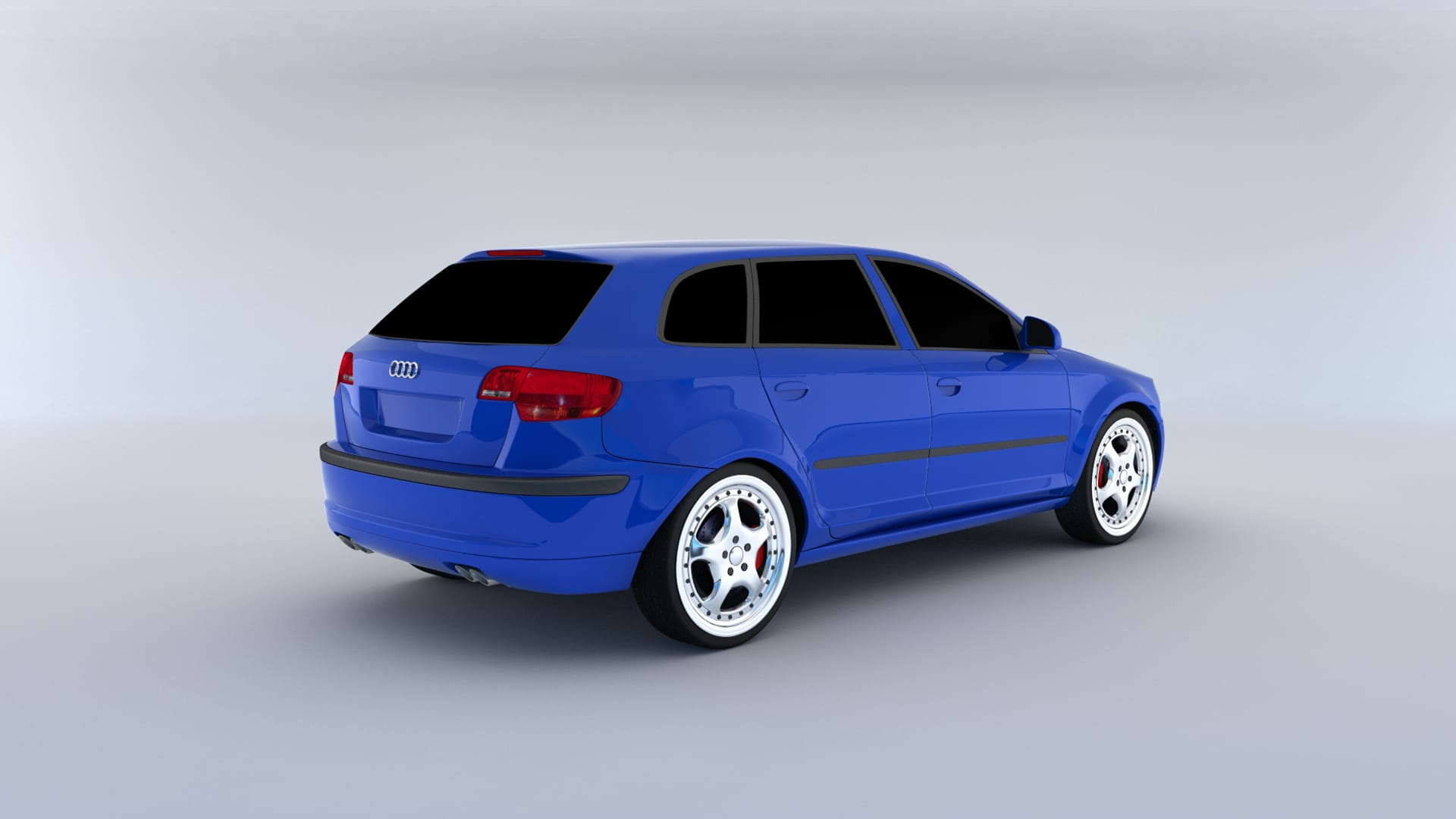 Audi A3 Sportback 2004 Back