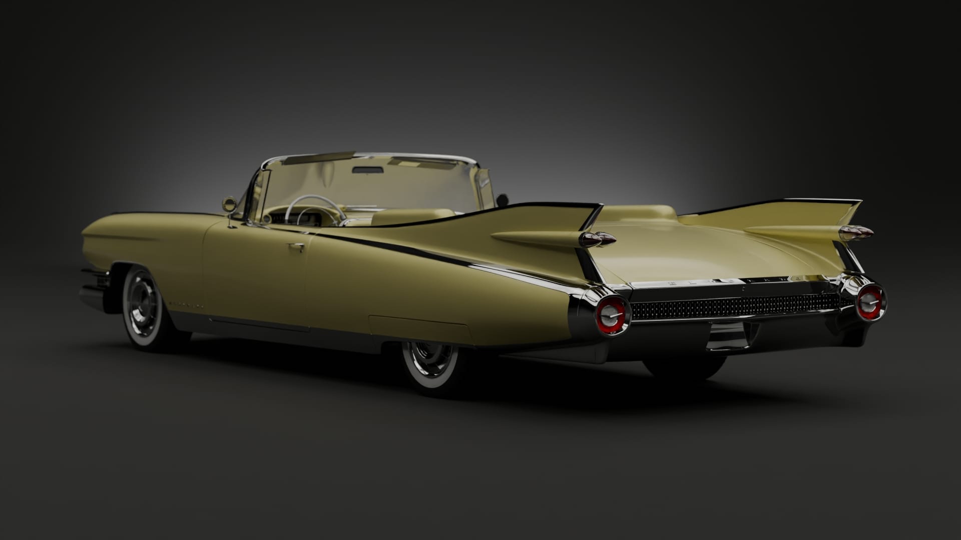 Cadillac Eldorado Biarritz Convertible Back