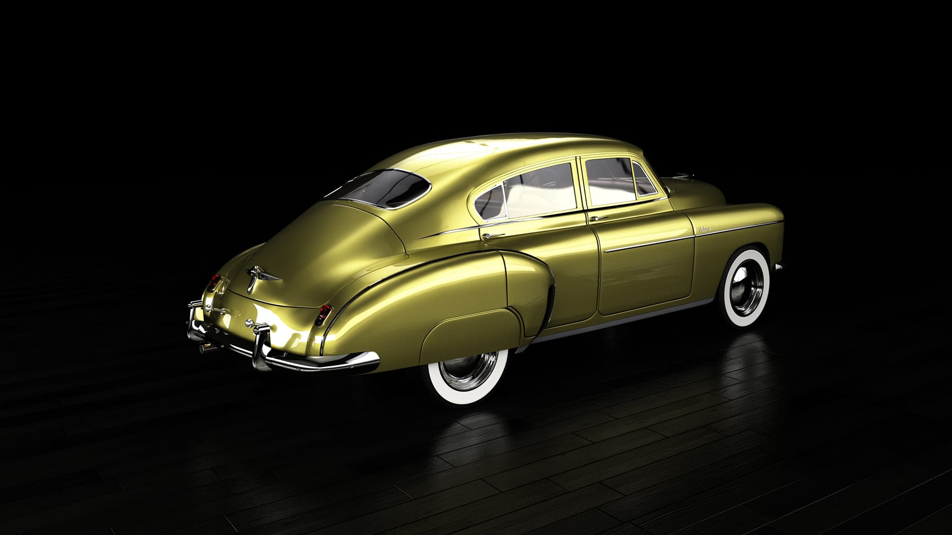 Chevrolet Fleetline Deluxe 1950 back