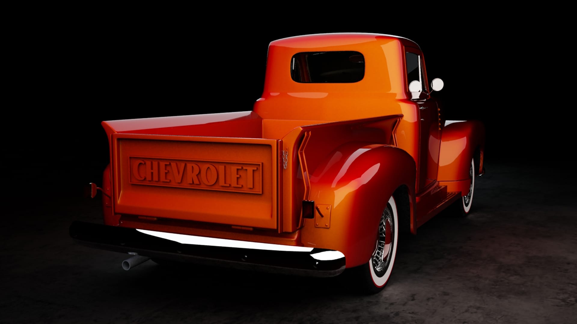 Chevrolet 3100 Series 1947 back
