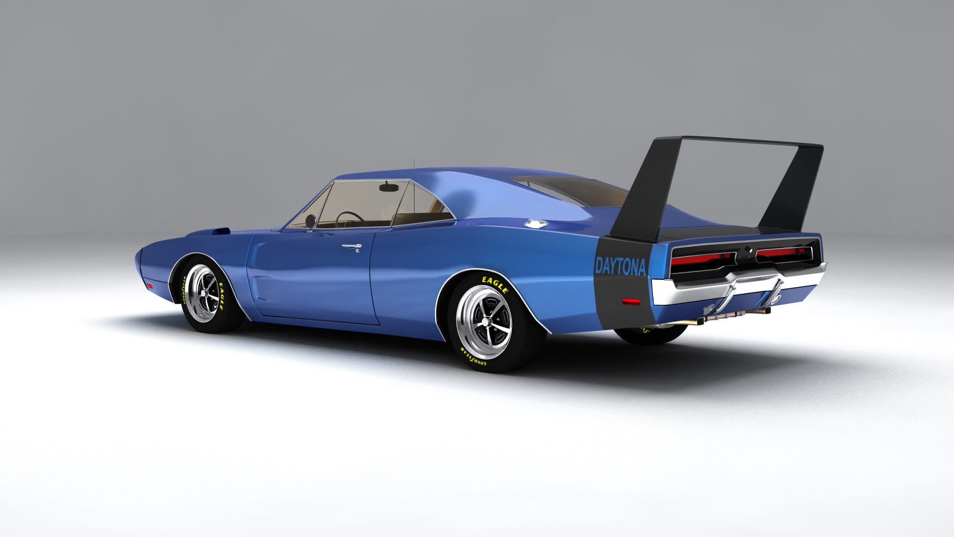 Dodge Charger Daytona 1970 back