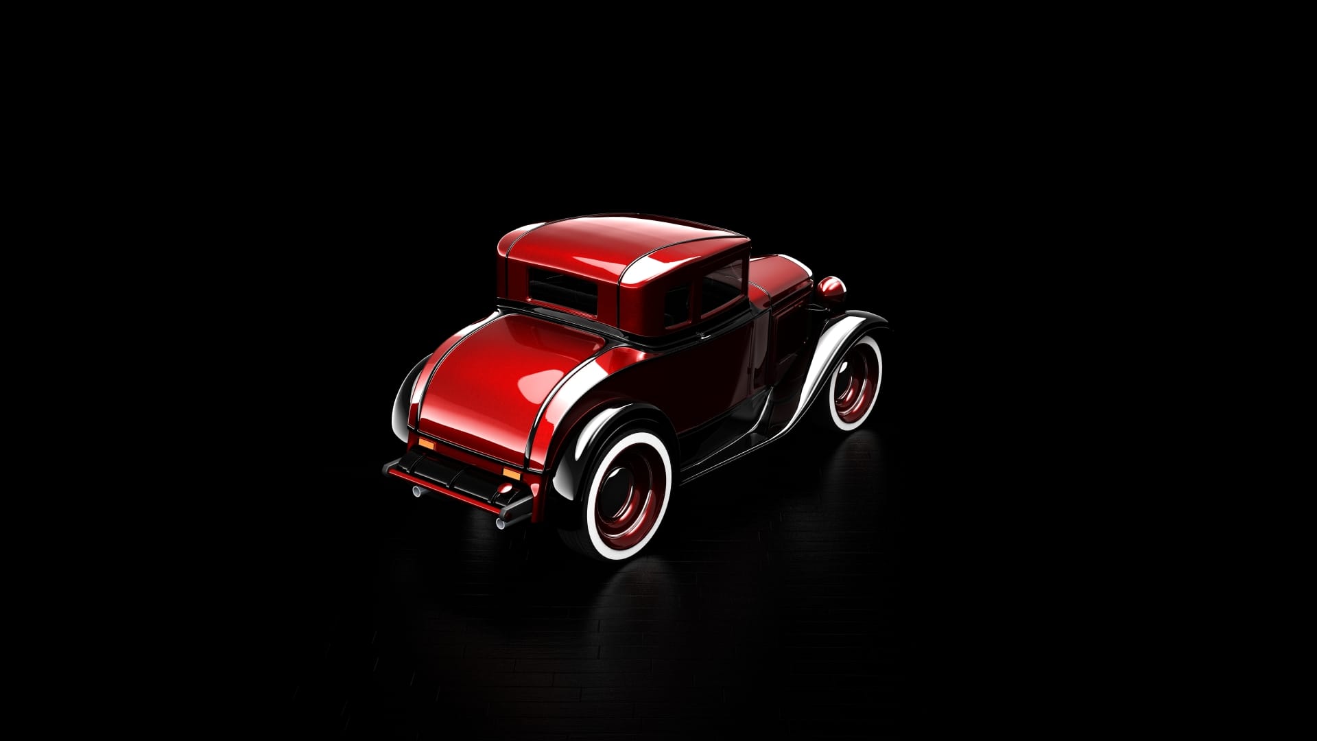 Ford A model 1930 Back