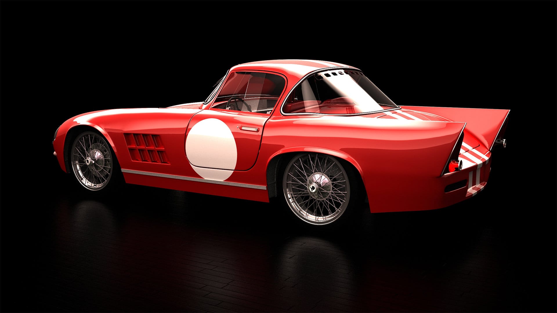 Skoda 1100 OHC Coupe 1960 Back